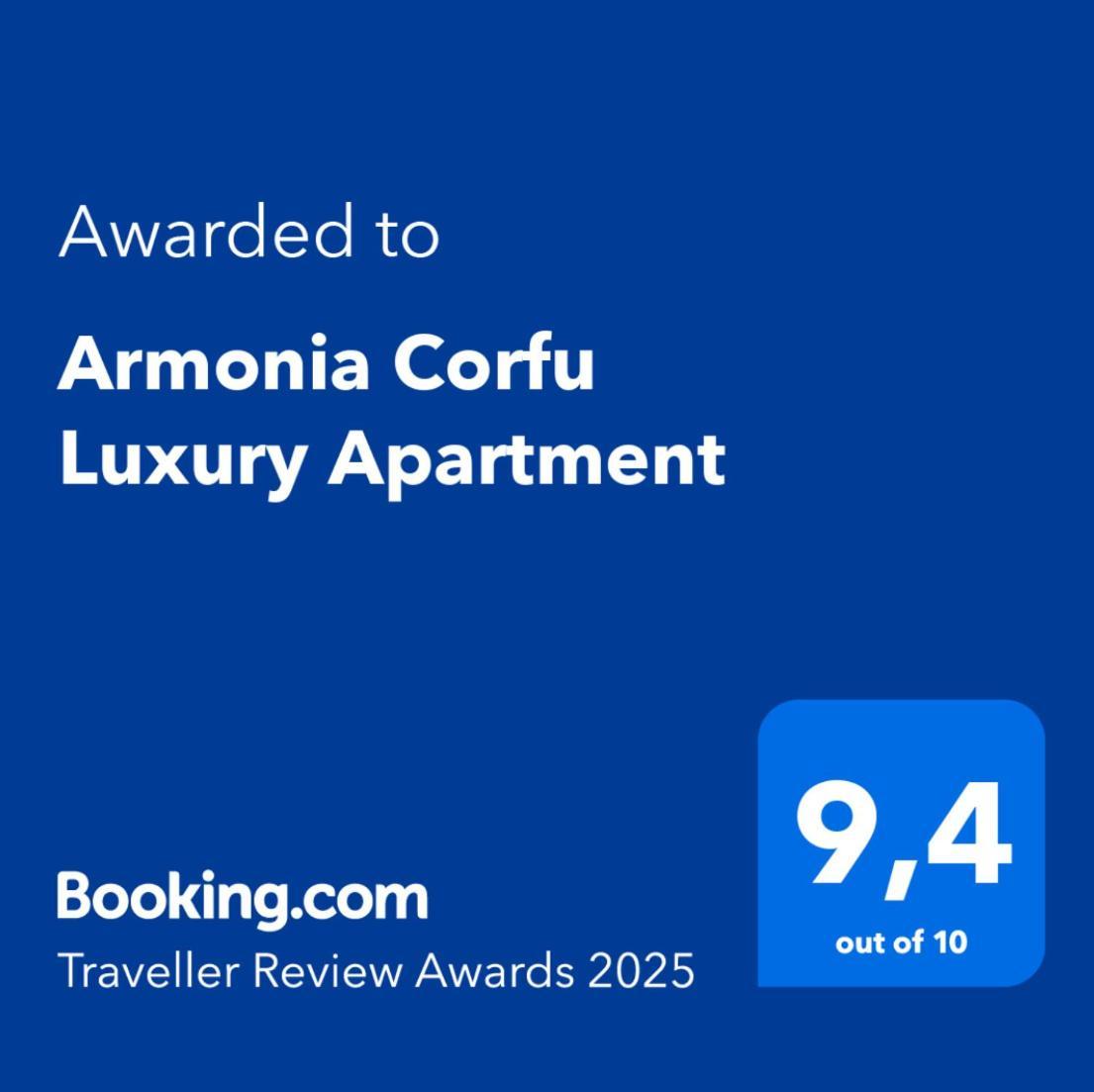 Armonia Corfu Luxury Apartment Liapades Eksteriør billede
